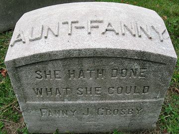 Fanny Crosby grave