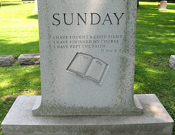 William Sunday family monument